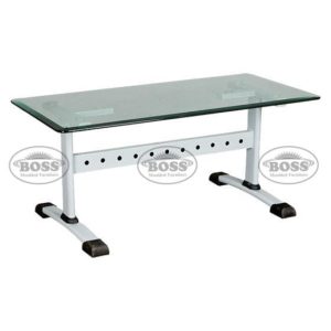 Boss B-218 Rectangular Glass Table Large